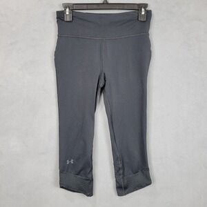 Under Armour Capris Womens Medium Compression Running‎ Crop Pants 1243045 SS2014